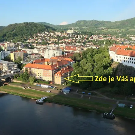 Apartman Rosa Decin Exterior photo